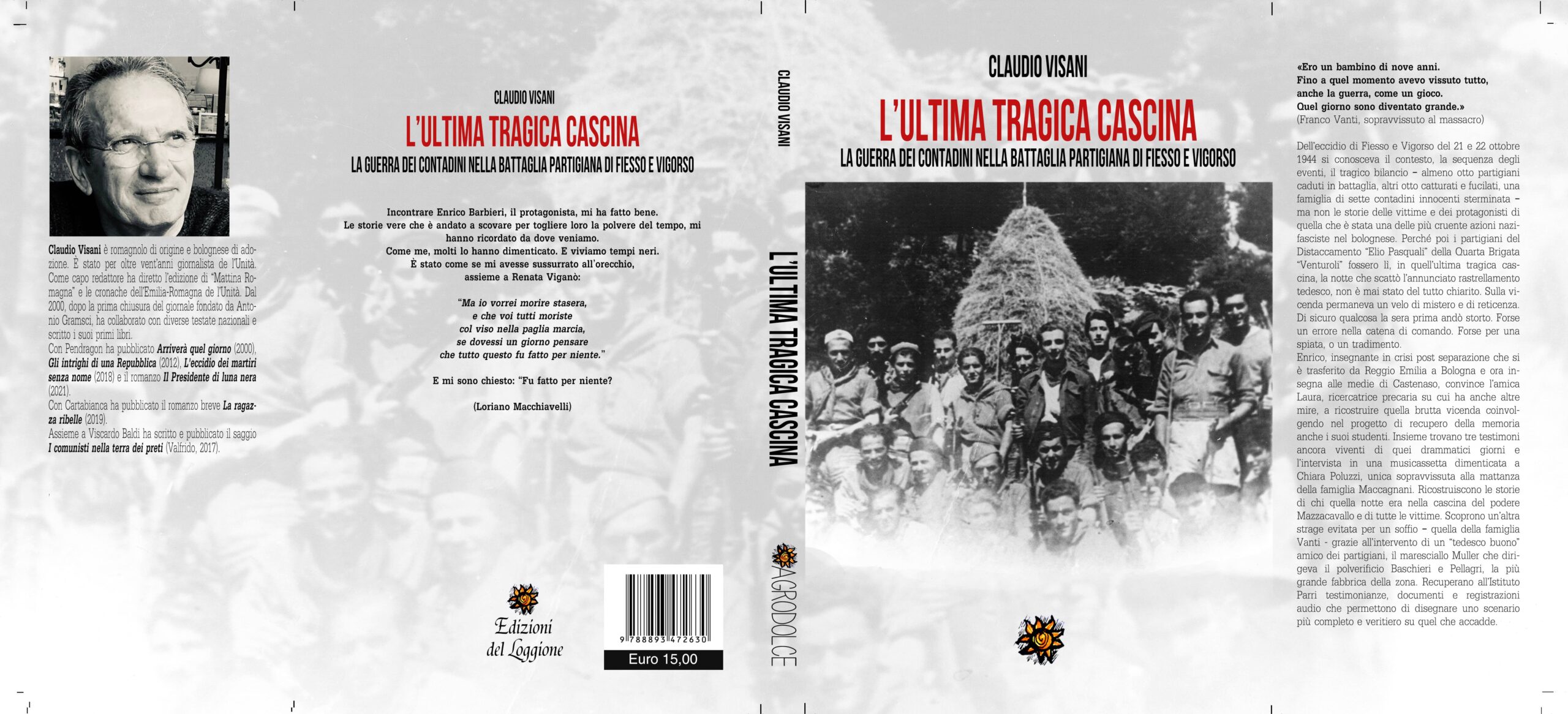 "L'ultima tragica cascina", il romanzo sulla Resistenza e la scuola come recupero della memoria