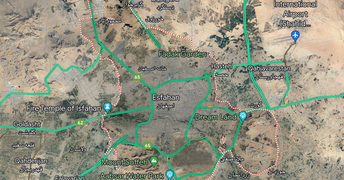 Raid di Israele contro l'Iran: esplosioni vicino alla base aerea di Isfahan