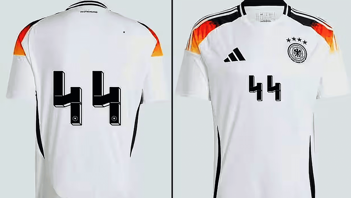 L'Adidas vieta il 44 per la maglia della nazionale tedesca: troppo simile al simbolo delle Ss naziste