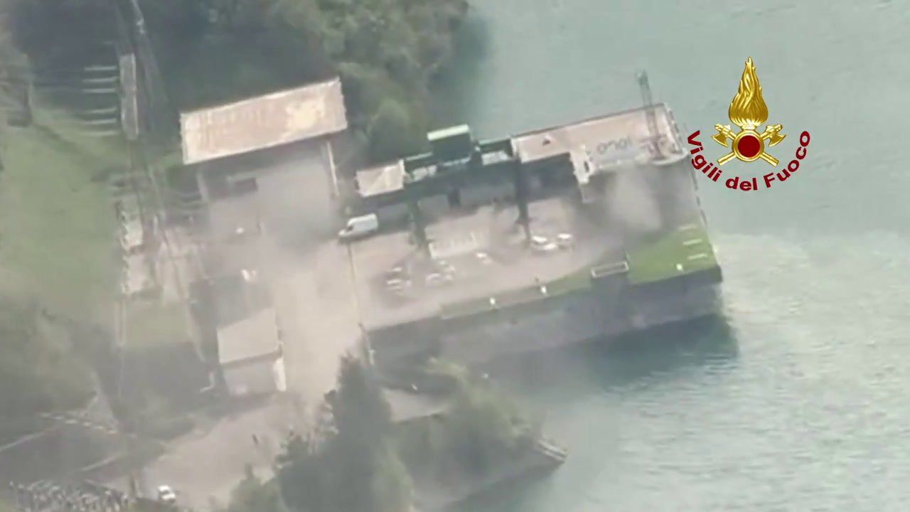 Esplosione in una centrale idroelettrica a Suviana:  4 morti, 5 ustionati gravi e 3 dispersi.