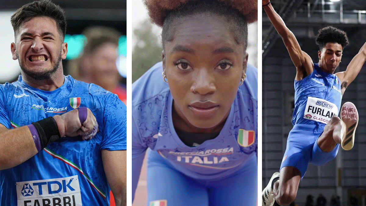 Dosso fa il record italiano dei 100 metri, Fabbri quello del lancio del peso, Furlani il record mondiale U20 del lungo