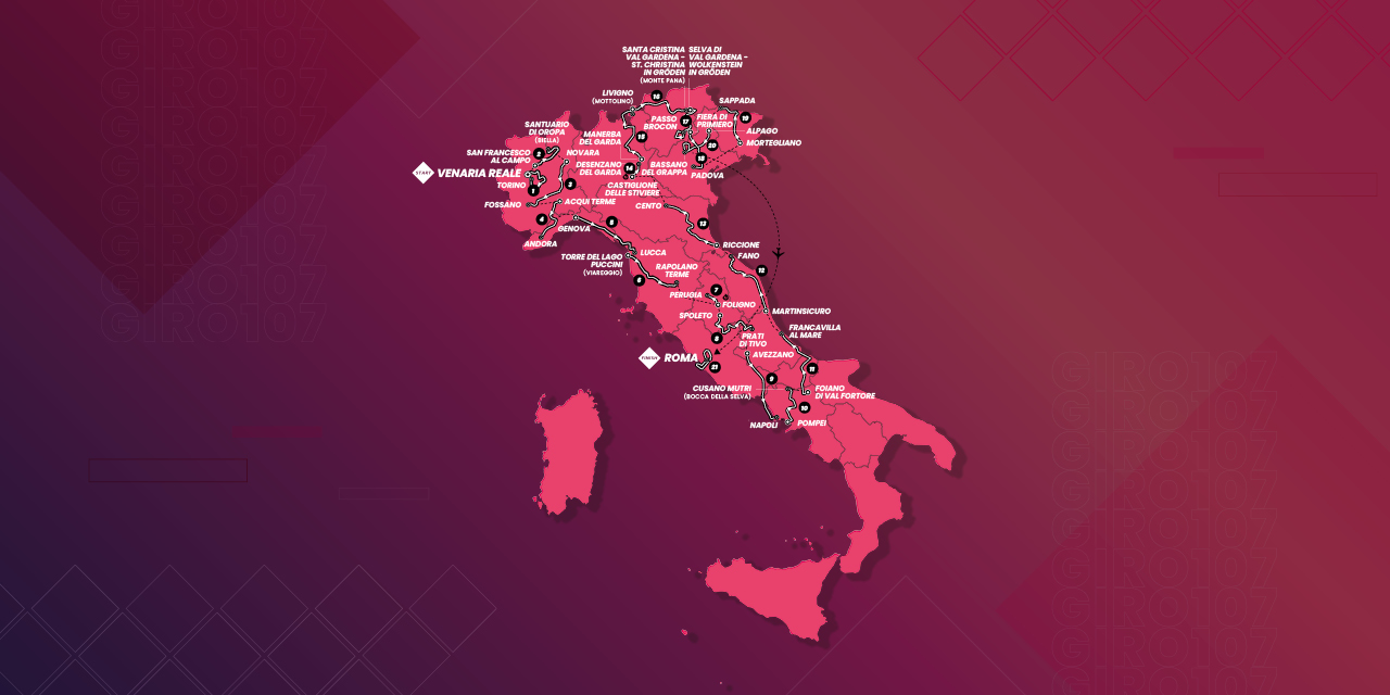 Giro d'Italia 2024 al via, è Pogacar l'uomo da battere: tutte le anticipazioni sul percorso per le prossime 3 settimane
