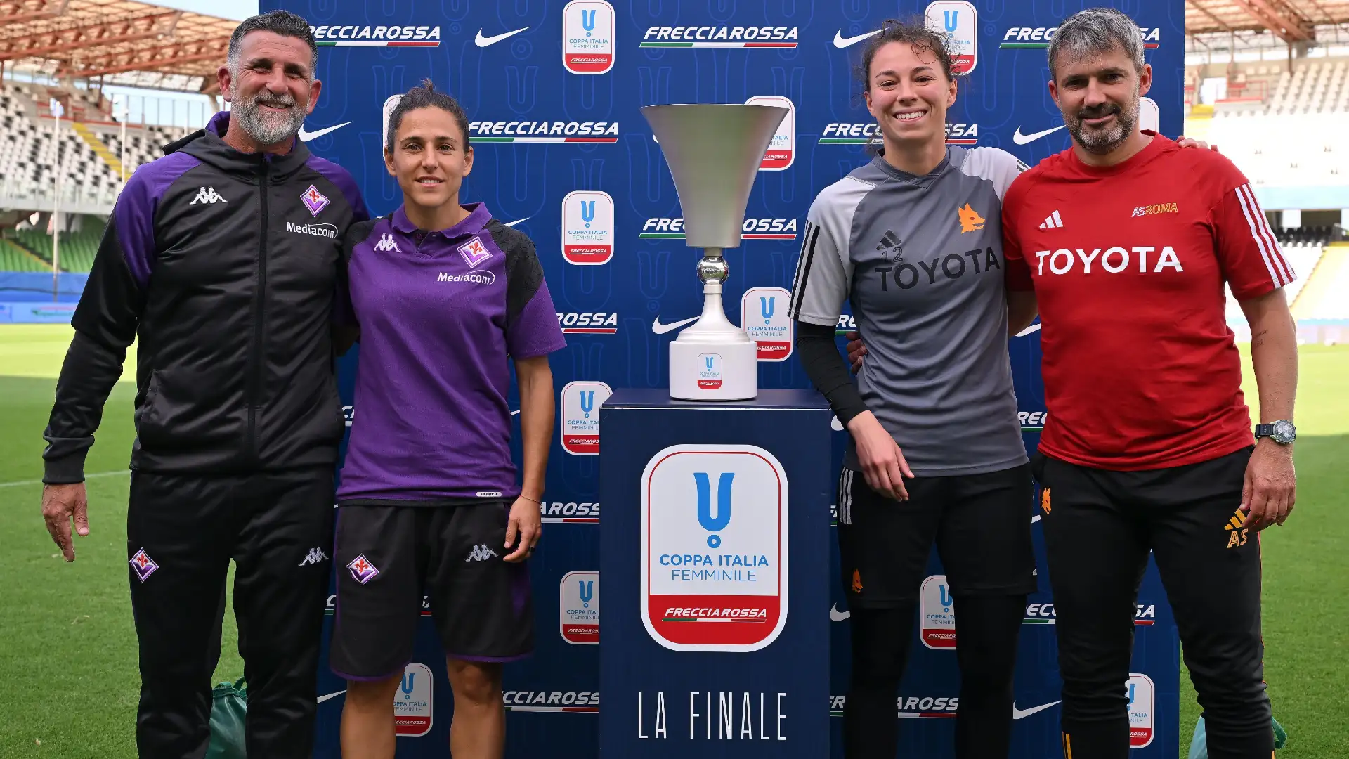 Roma-Fiorentina, alle 21.30 la Finale di Coppa Italia femminile: ecco come vederla in streaming gratis