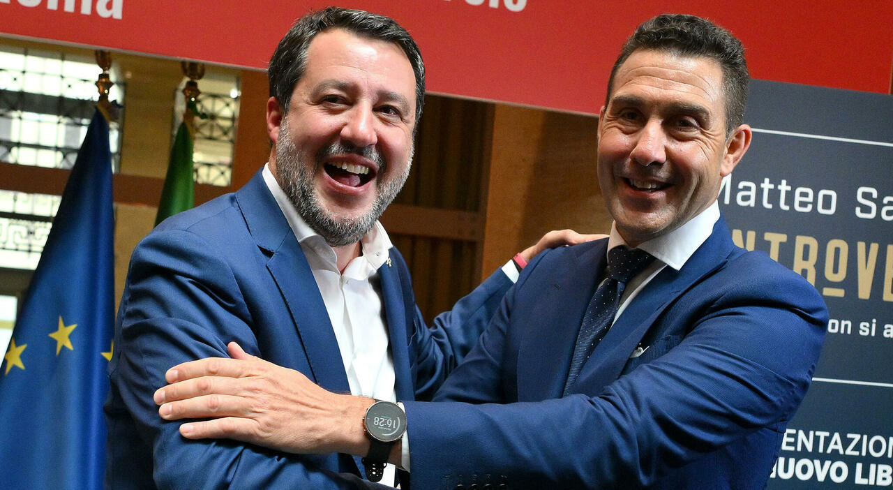 Il complottismo di Salvini (a cui non crede nessuno): "I poteri forti sono contro di me e il generale Vannacci"