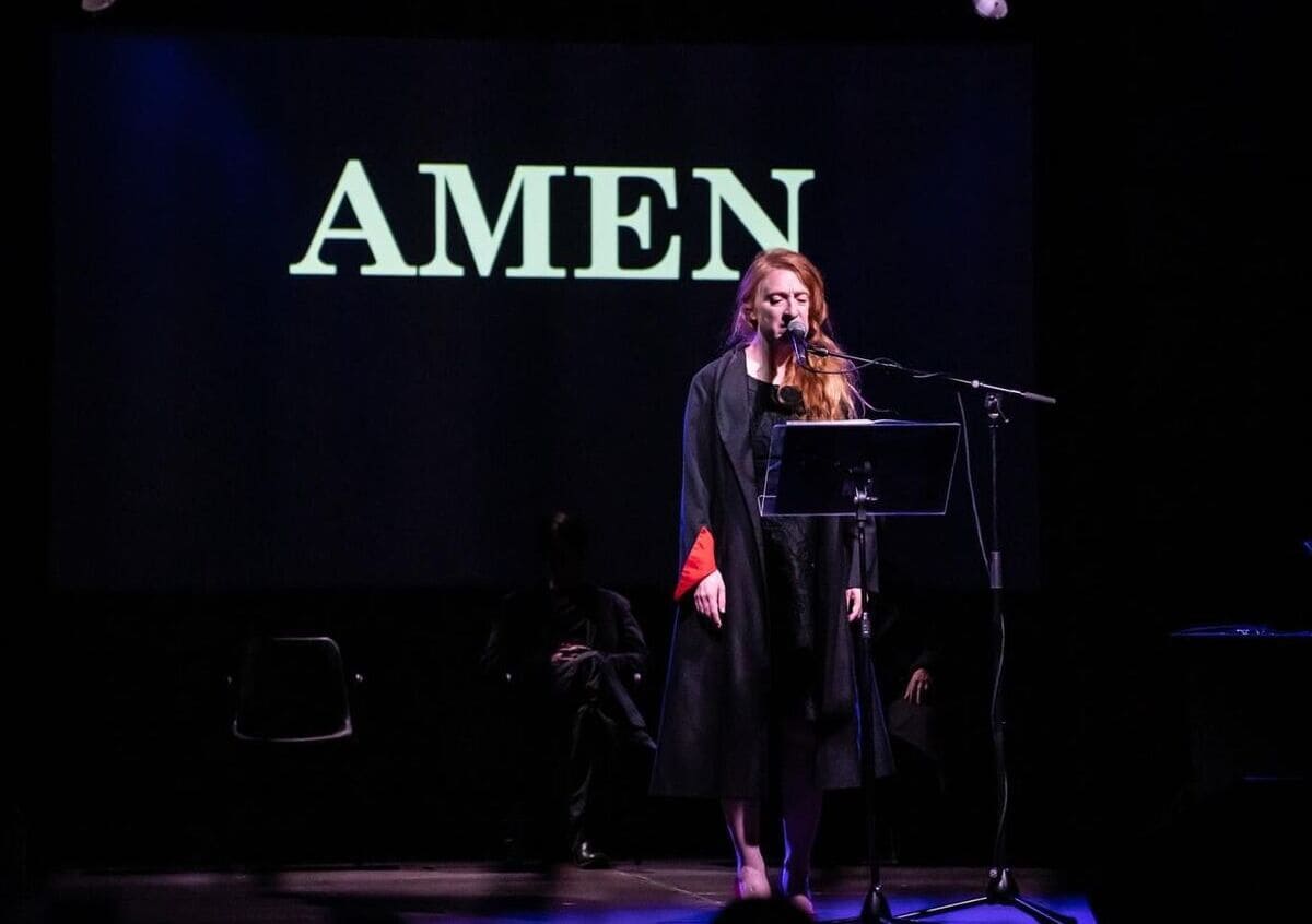 Amen di Massimo Recalcati - Narni Città Teatro festival - recensione di Alessia de Antoniis - ph Mattia Bernabei