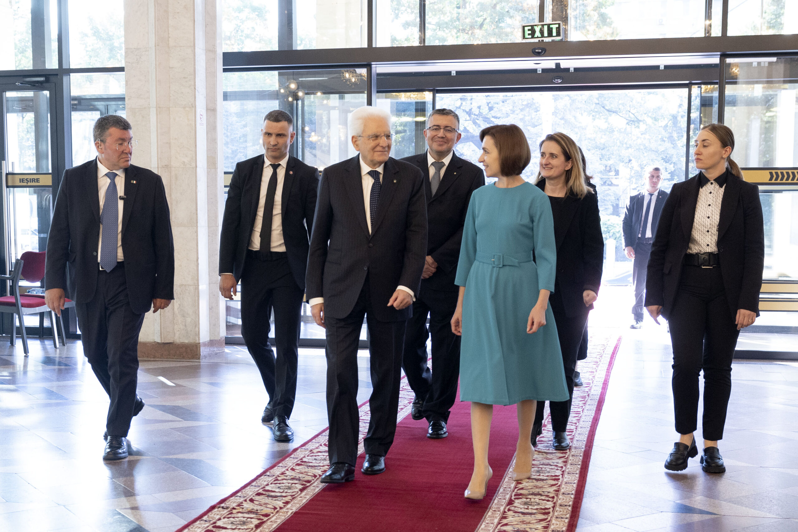 Sergio Mattarella a Chisinau: "Libertà e democrazia non sono mai garantite, vanno difese e consolidate”