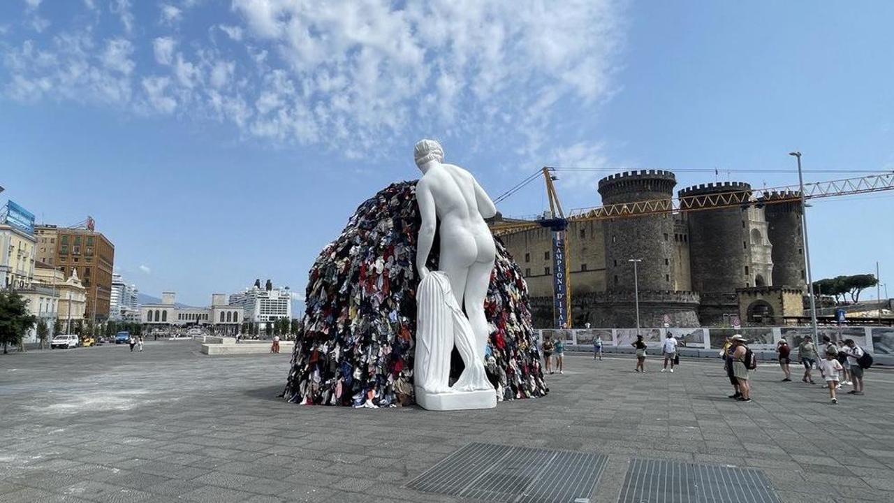 venere La Venere degli Stracci di Pistoletto cambia collocazione ma resta a Napoli