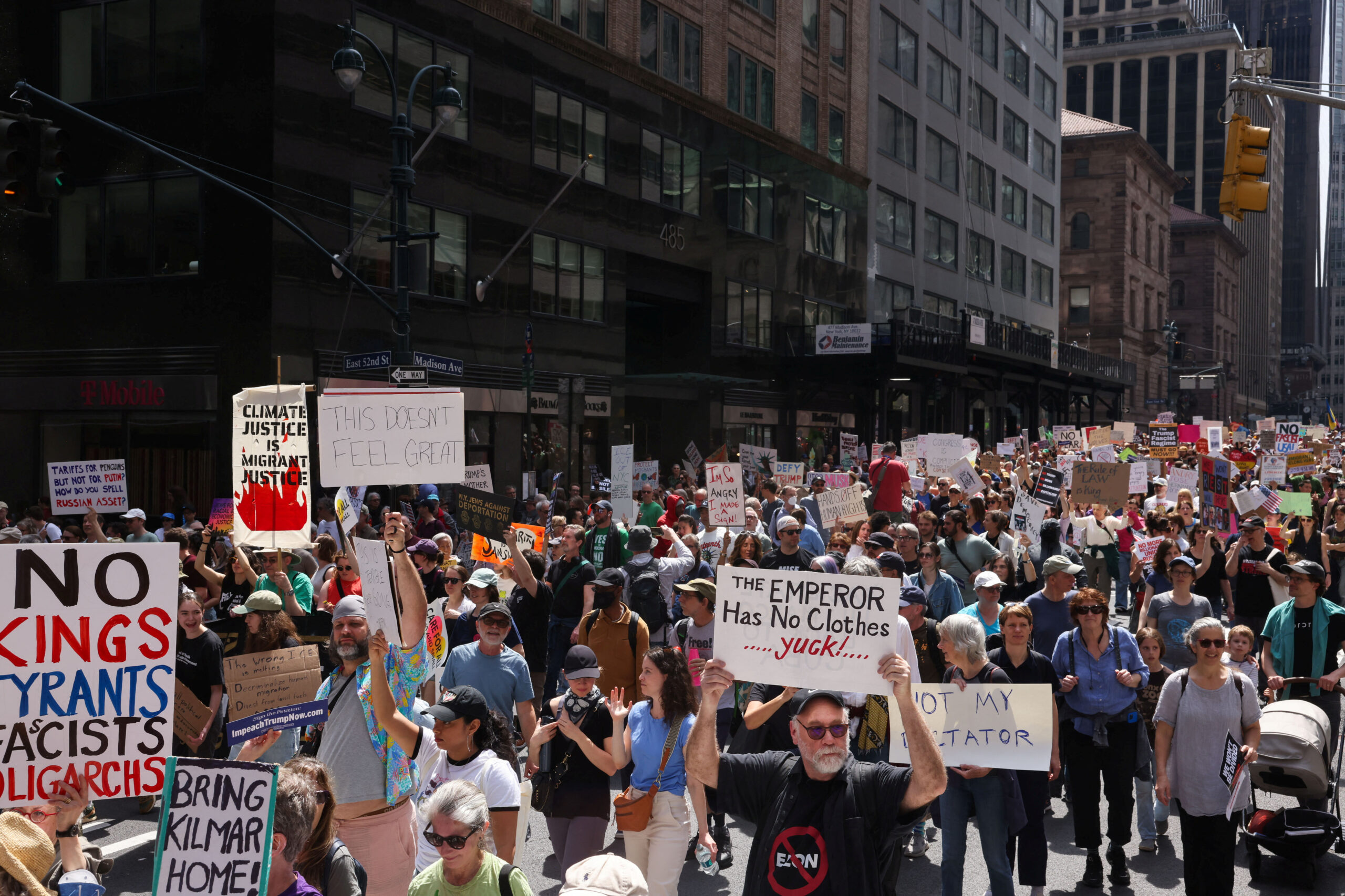 Proteste in tutti gli Stati Uniti contro la politica di Trump a Gaza e le deportazioni dei pro-Pal