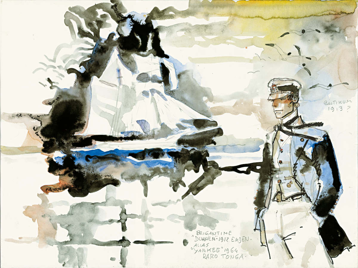 "Hugo Pratt. Geografie Immaginarie": Corto Maltese tra silenzi, visioni e mappe interiori