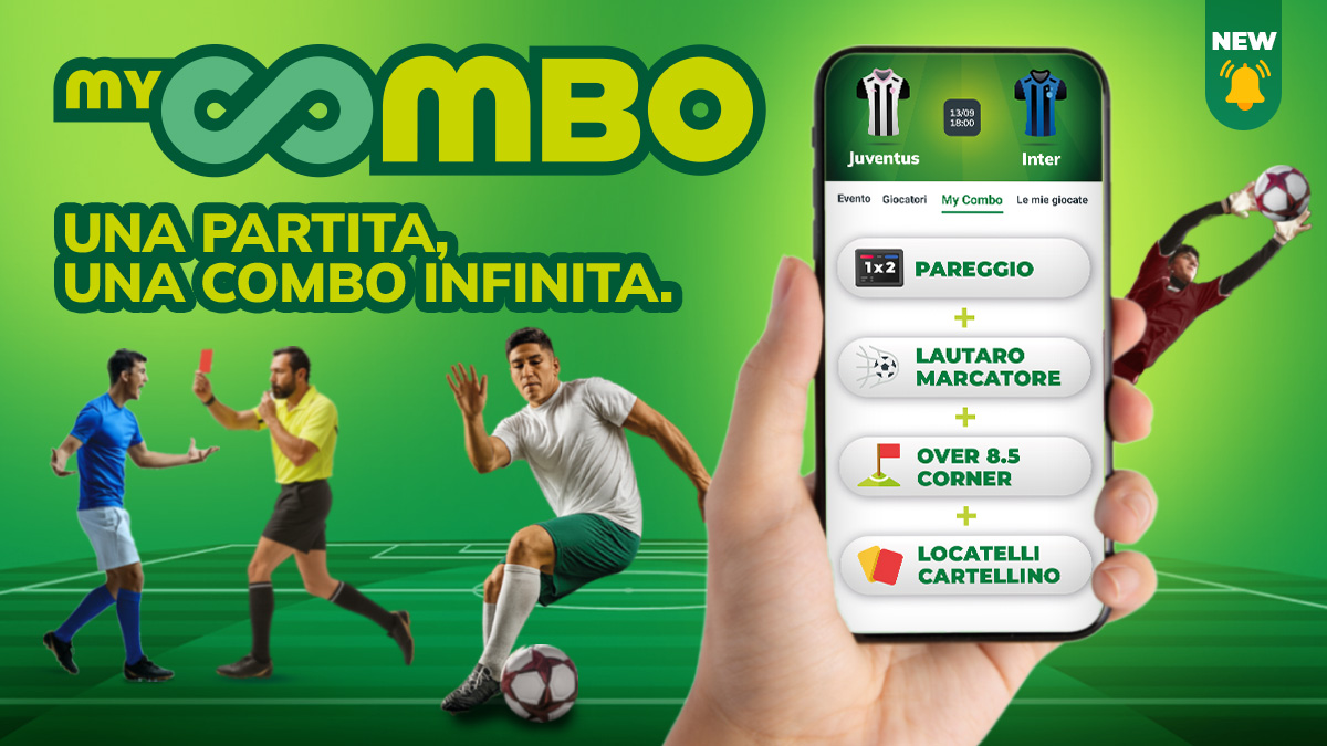My Combo arriva su Sisal.it: la novità per seguire la partita a 360 gradi