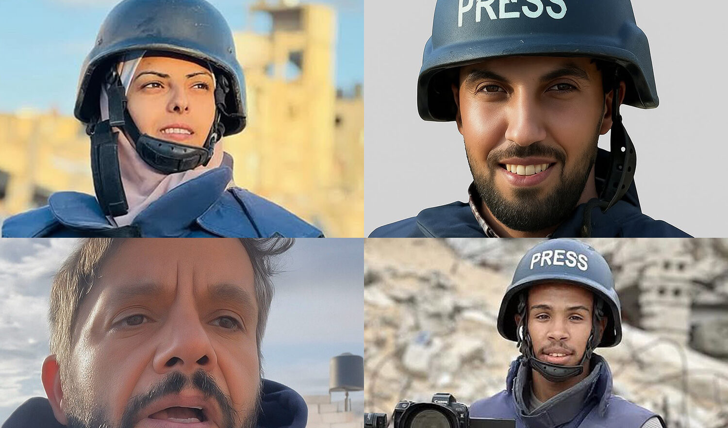 Gaza, strage di giornalisti in un raid criminale israeliano su un ospedale