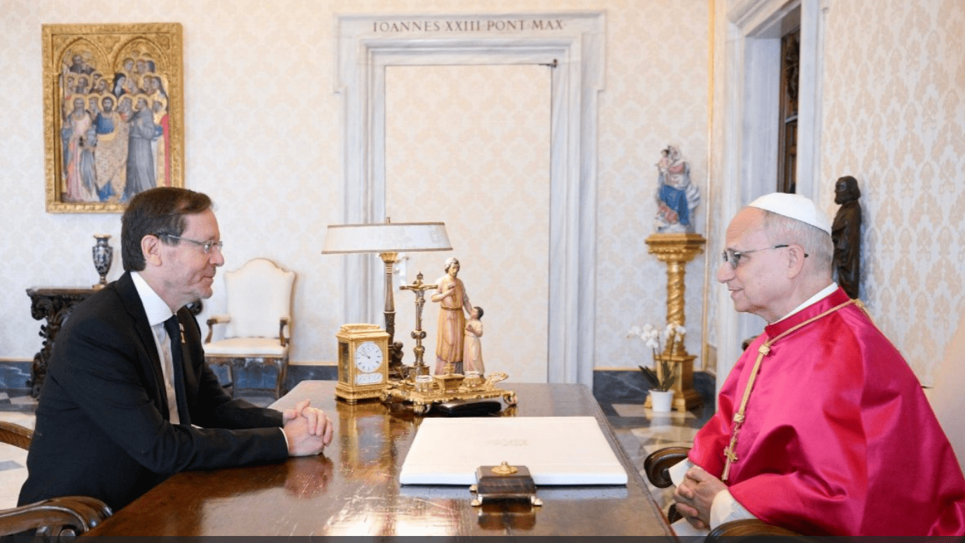 Papa Leone a Herzog: "A Gaza situazione tragica, cessate il fuoco e rispetto dei diritti palestinesi"