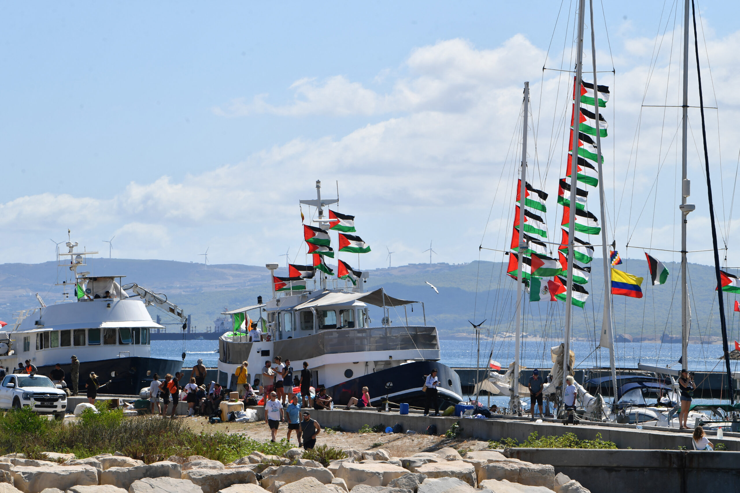 Global Sumud Flotilla pronta alla partenza verso Gaza per rompere il blocco israeliano