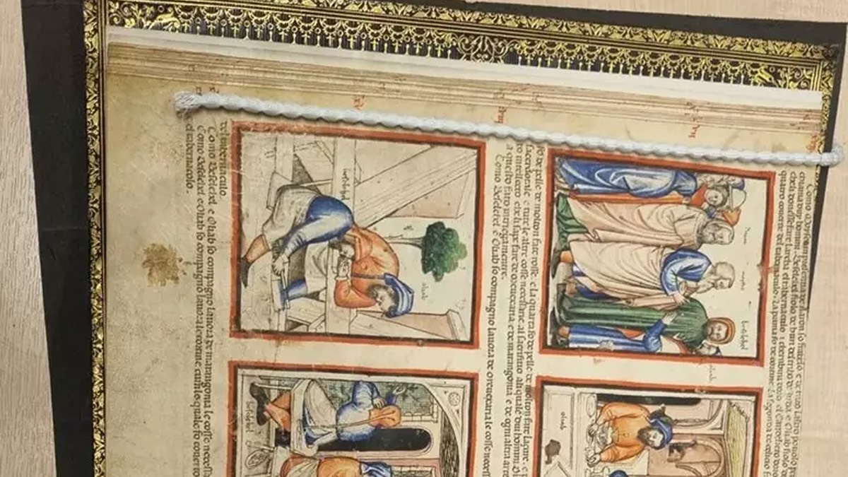 Il ritorno della Bibbia Istoriata: dopo secoli si ricongiungono i due volumi