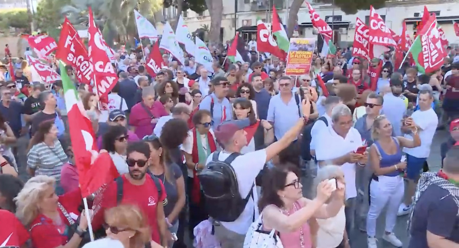 La Cgil preannuncia lo sciopero generale in caso di attacco israeliano alla flottiglia