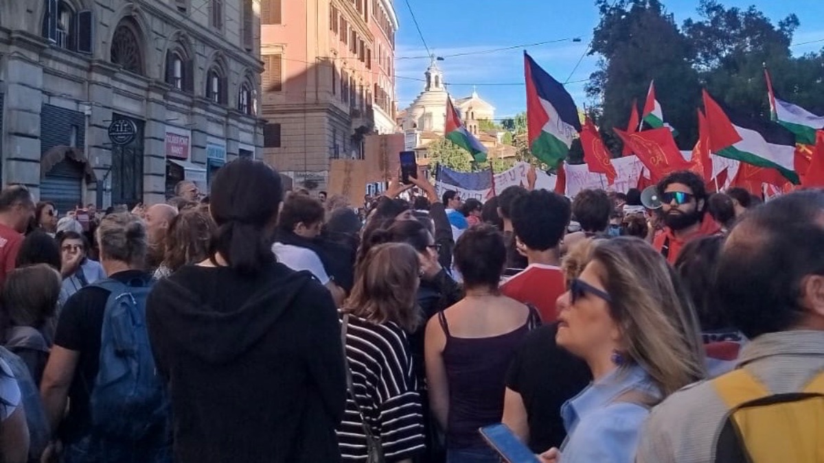 Un altro sabato di mobilitazioni per la Palestina e la Flotilla