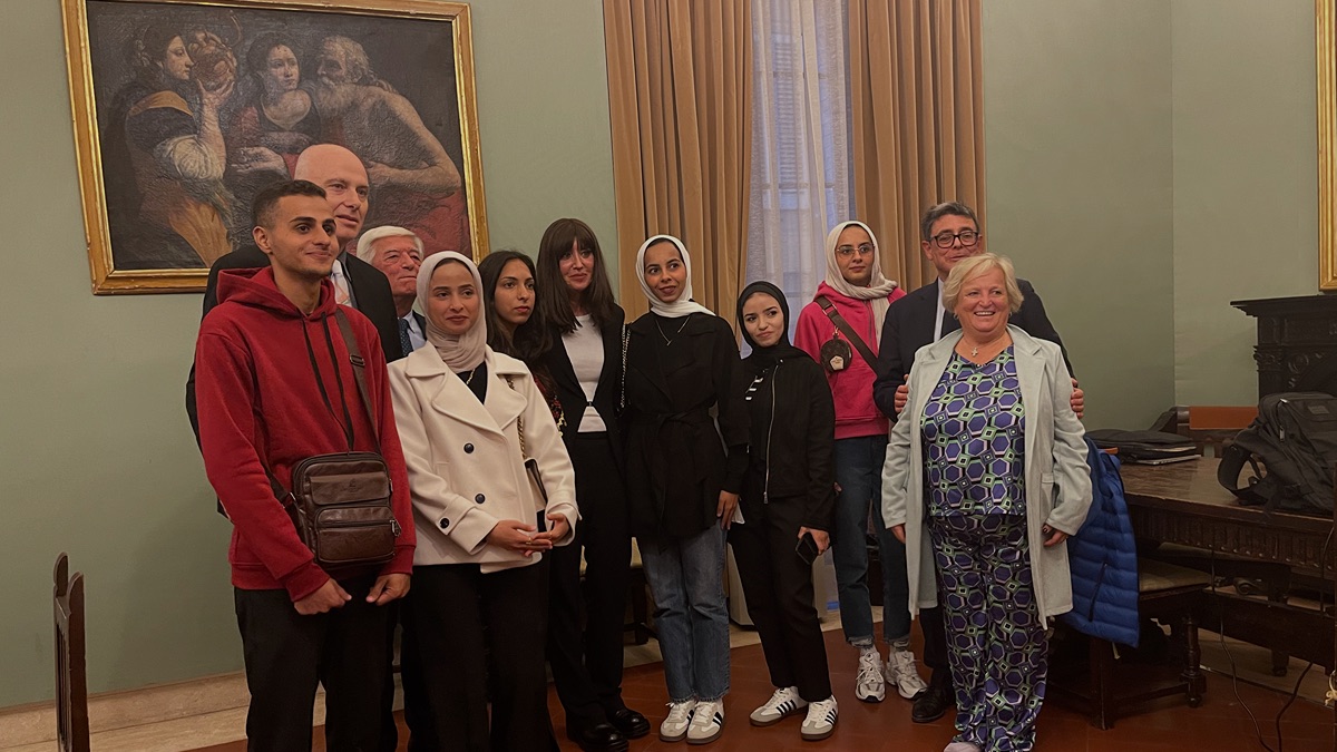 Sono a Siena per studiare i sei studenti palestinesi