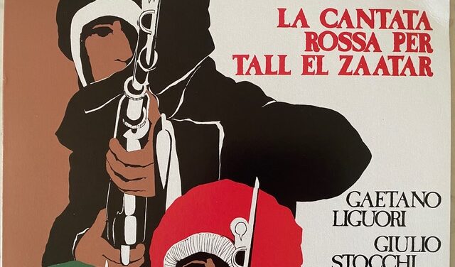 La ristampa della Cantata Rossa rende omaggio ai palestinesi, un impegno civile che Gaetano Liguori non ha mai smesso di esercitare