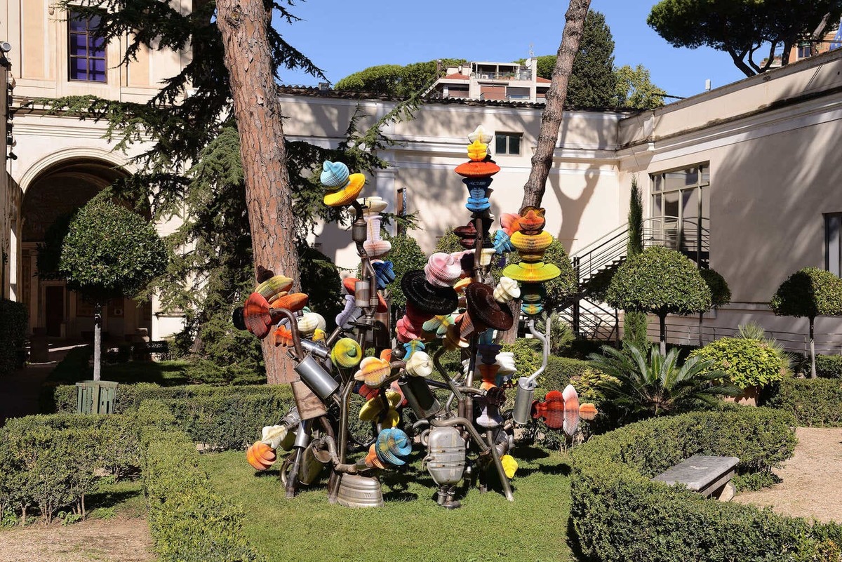 The Eternal Duality di Keita Miyazaki al Ninfeo di Villa Giulia - Foto di Roberto Apa - di Alessia de Antoniis