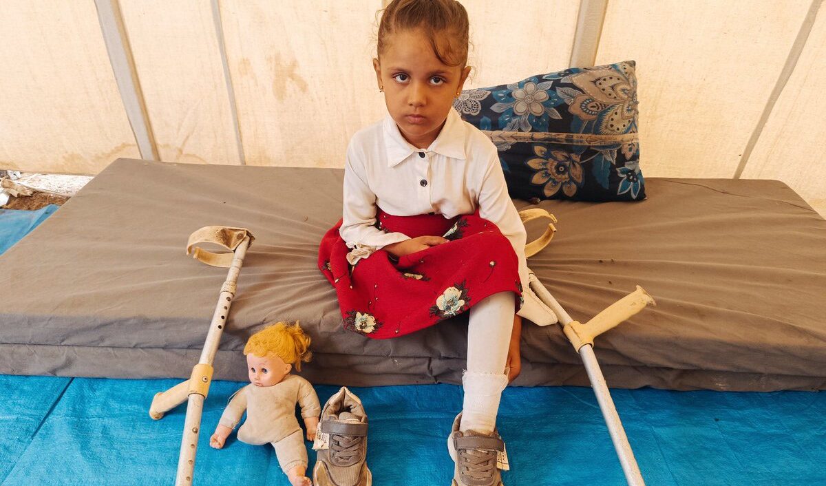 Gaza ospita il più grande gruppo di bambini amputati nella storia moderna