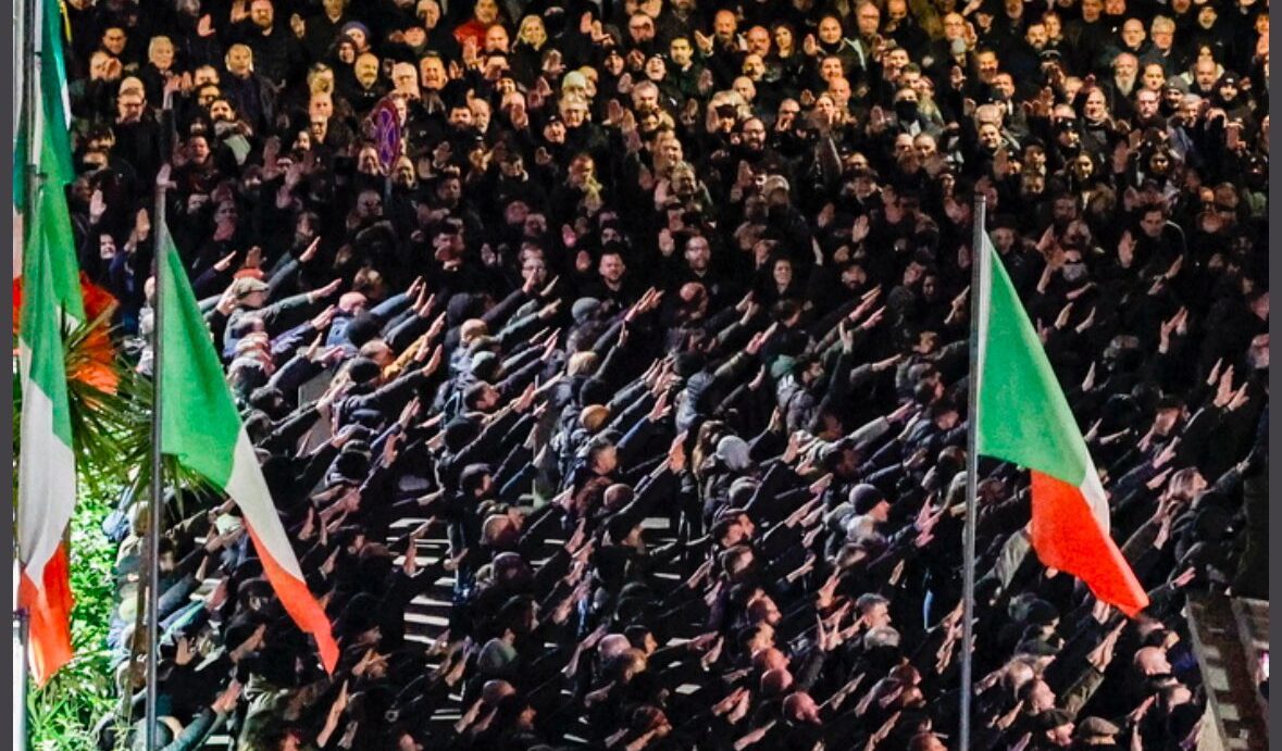 Via Acca Larenzia e oltre: quando la maggioranza italiana celebra il fascismo senza vergogna