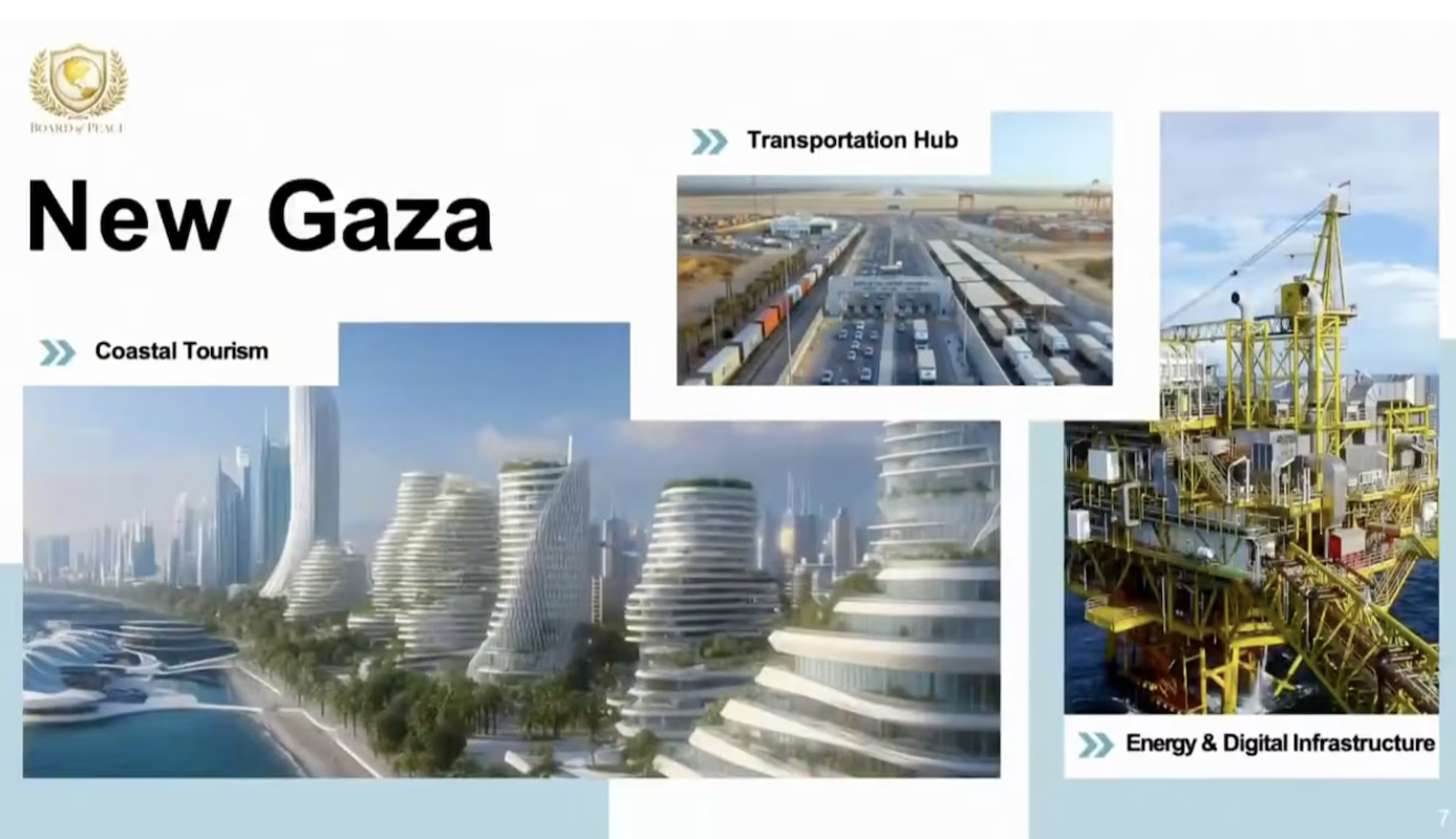 Nuova Gaza: così i ricchi del mondo vogliono costruire torri e resort sui cadaveri insepolti dei palestinesi