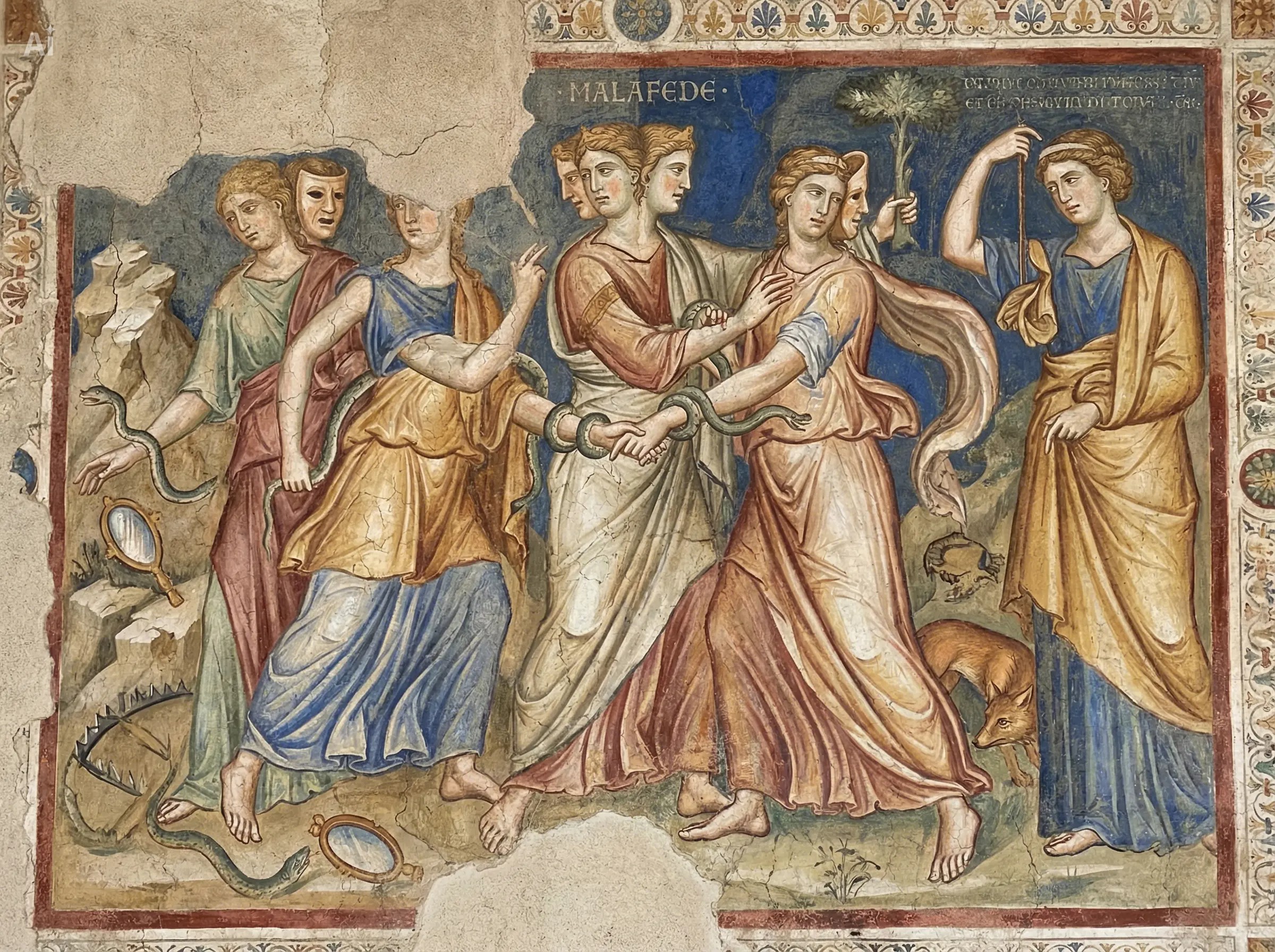 L’episodio del cieco e la maladefe di chi per i suoi nefasti fini nega l'evidenza e torce la realtà