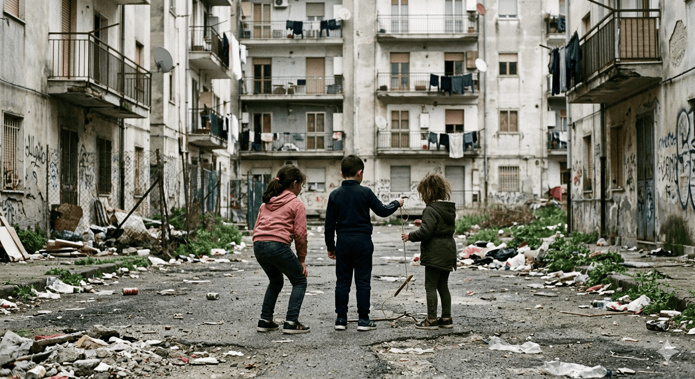 Napoli, l’infanzia ferita tra violenza e solitudine: il grido dei bambini che chiede ascolto agli adulti oggi
