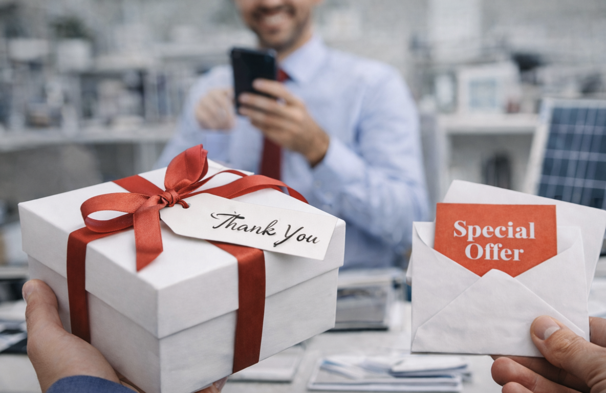 I regali come antidoto alla perdita di clienti