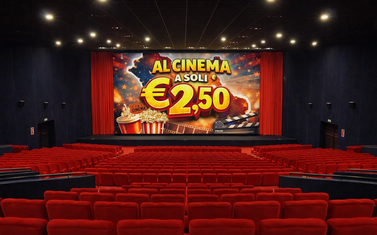 Cinema a 2,50 euro nel Lazio: pubblico in crescita,  sistema fragile