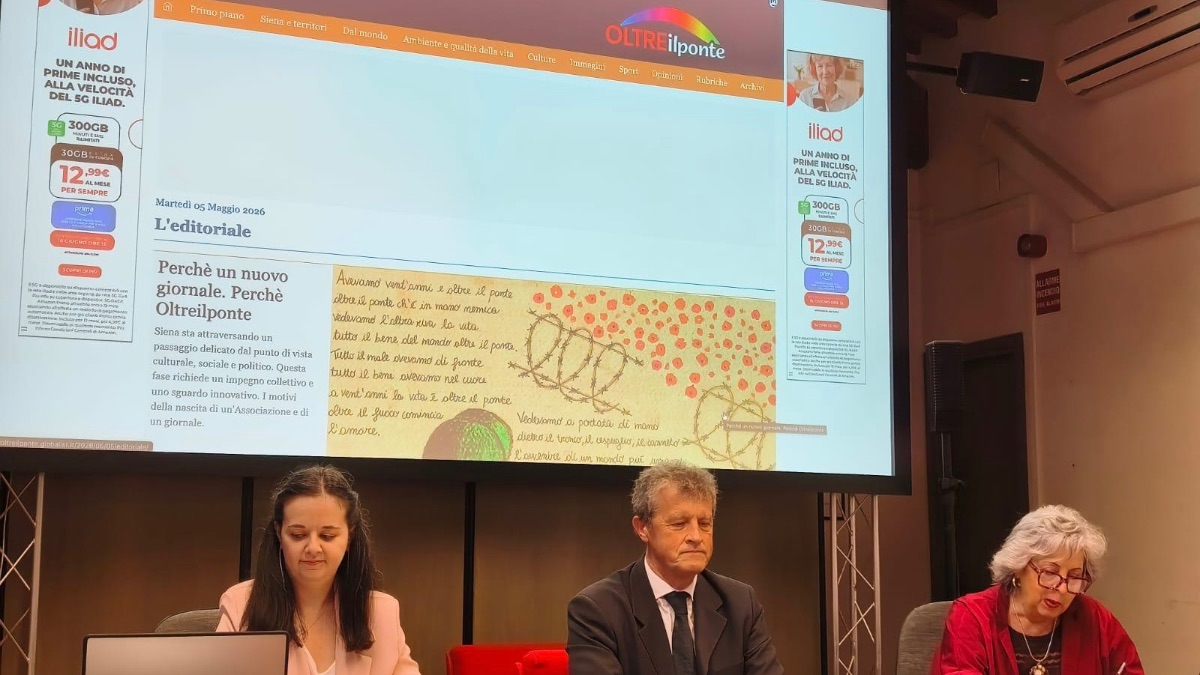 Un nuovo quotidiano online ha Siena: OLTREilponte