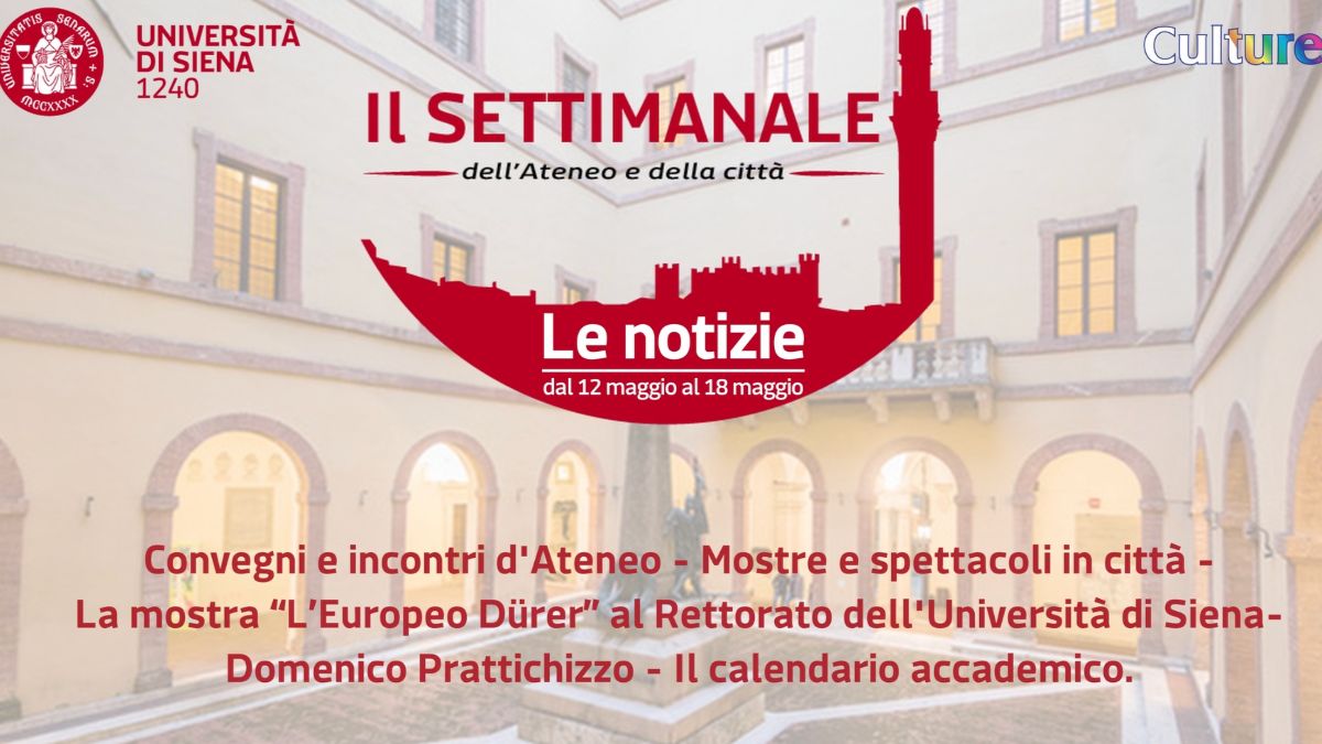 &ldquo;Il Settimanale&rdquo; Unisi, al via la sperimentazione di un nuovo rotocalco dell&rsquo;Ateneo senese