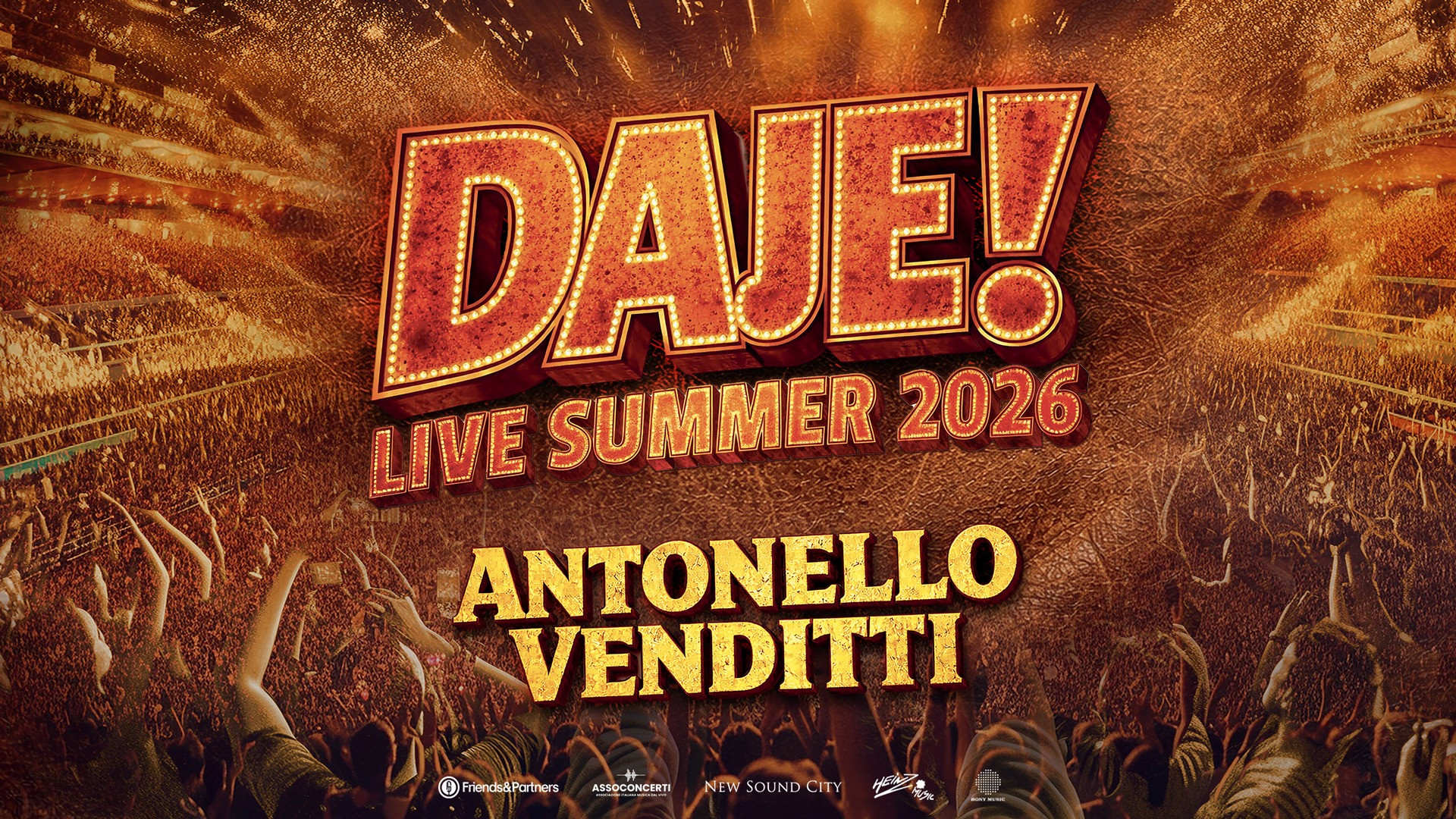 Antonello Venditti torna con il nuovo album "DAJE!"