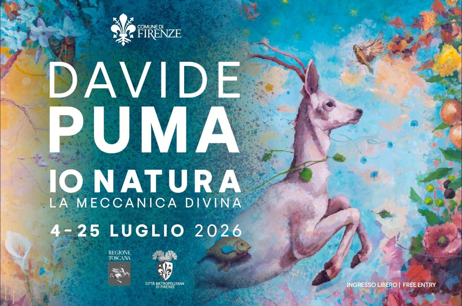 Davide Puma Io Natura "Io Natura, Io Campo": l'arte come ponte per l'interiorità