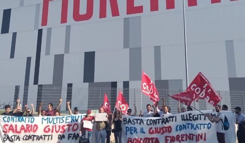 Fiorentini_Proteste (2) Fiorentini cresce ma i lavoratori restano poveri: il caso svela il sistema degli appalti al ribasso in Italia