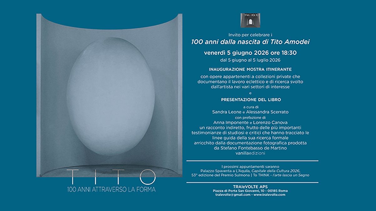 800x450_Tito-100-anni A L'Aquila arriva la mostra "TITO, 100 anni attraverso la forma"