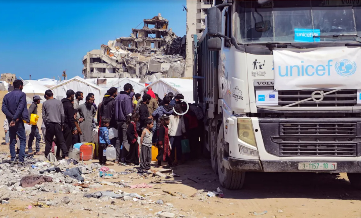 Gaza, che brutta cosa il negazionismo e i suoi epigoni: come hanno distorto un rapporto dell'Unicef Gaza, che brutta cosa il negazionismo e i suoi epigoni: come hanno distorto un rapporto dell'Unicef