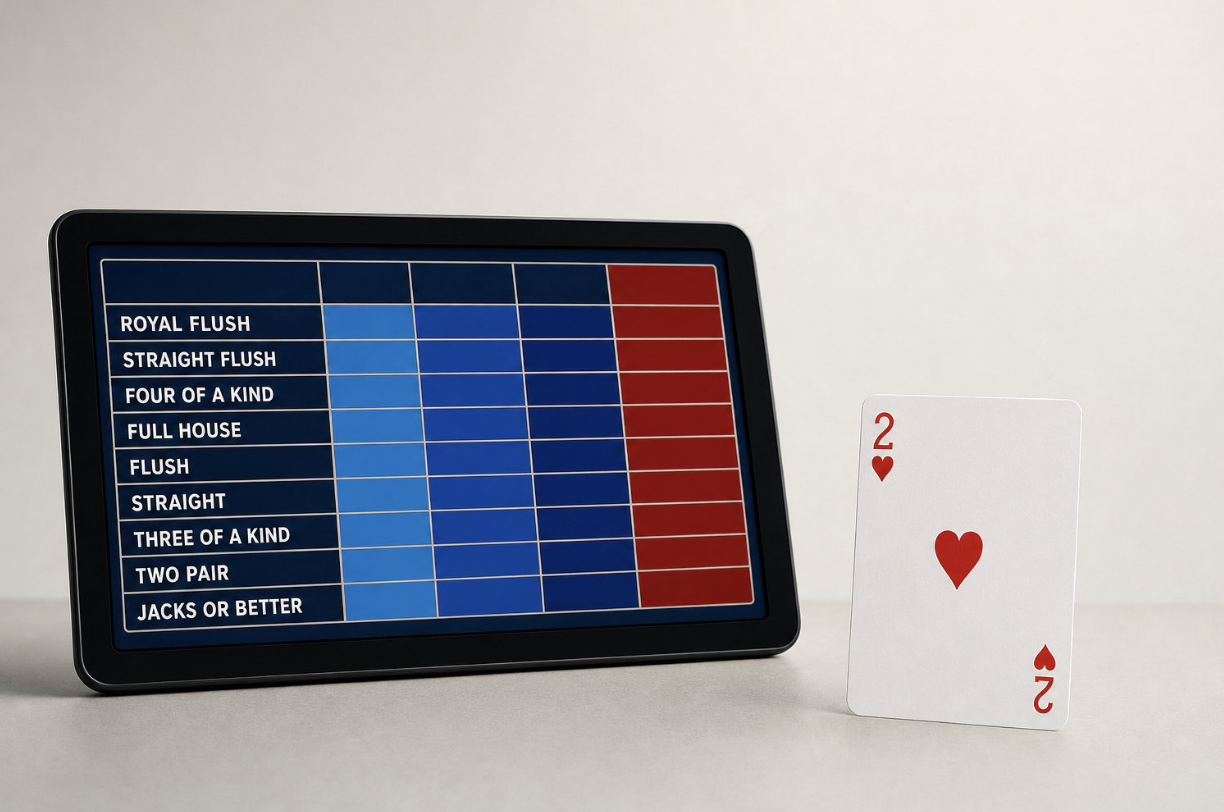 Screenshot 2026-08-17 alle 18.49.18 Paytable e famiglie: come leggere le varianti del video poker